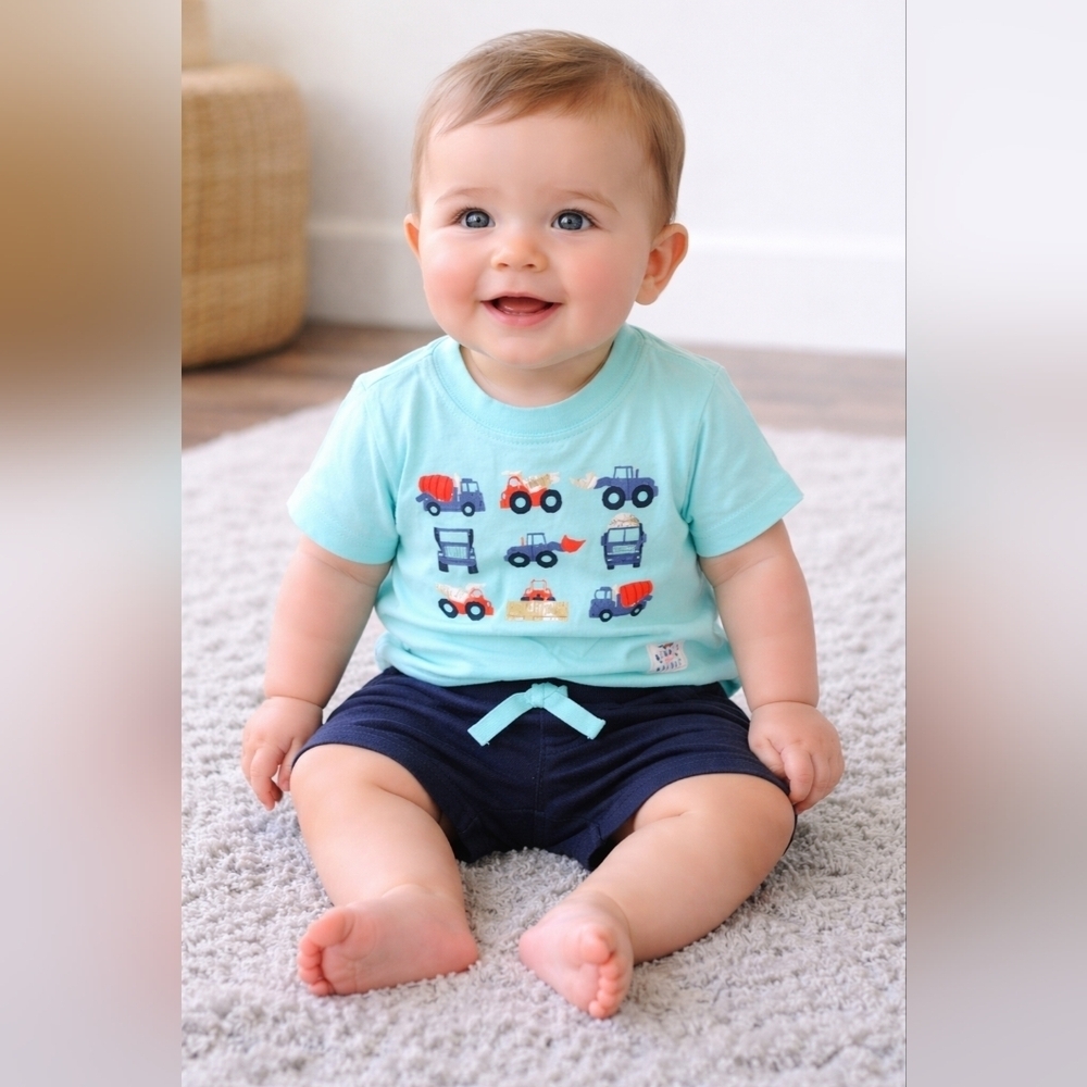 NWT Carter's 6 Month Vehicle 2 Piece Outfit